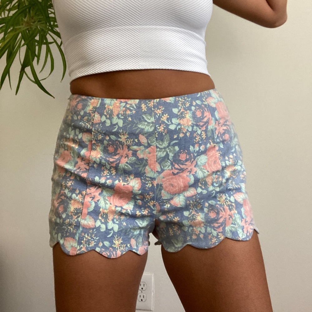 Lush Floral Shorts